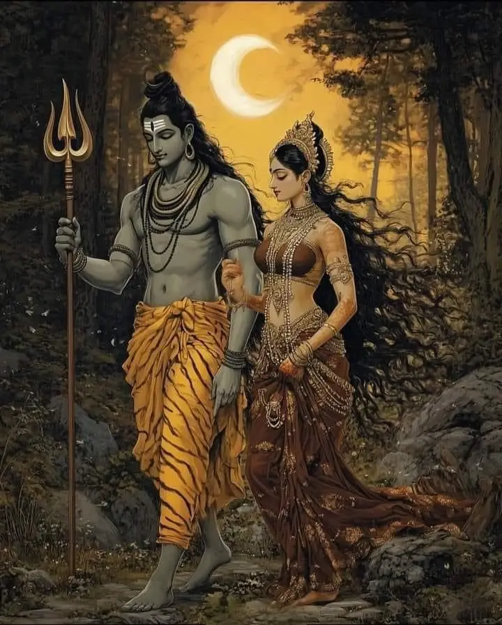 romantic-mahadev-parvati-wallpaper
