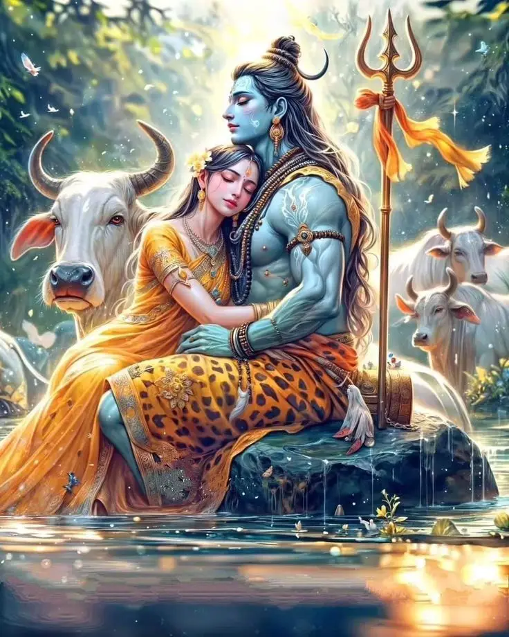 shiv-parvati-art-images