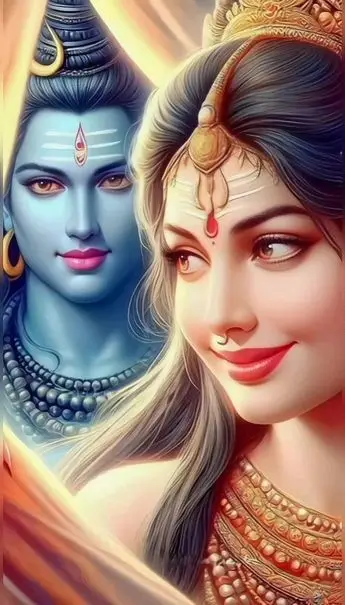 shiv-parvati-colorful-images