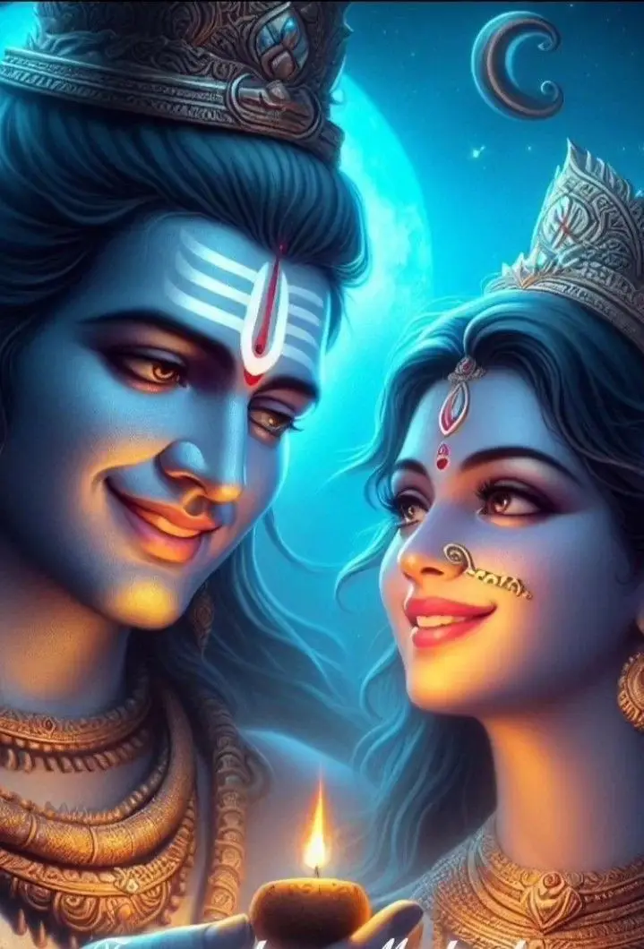 shiv-parvati-couple-dp-for-instagram