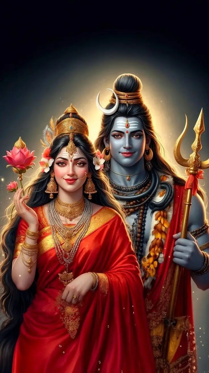 shiv-parvati-couple-dp-for-instagram