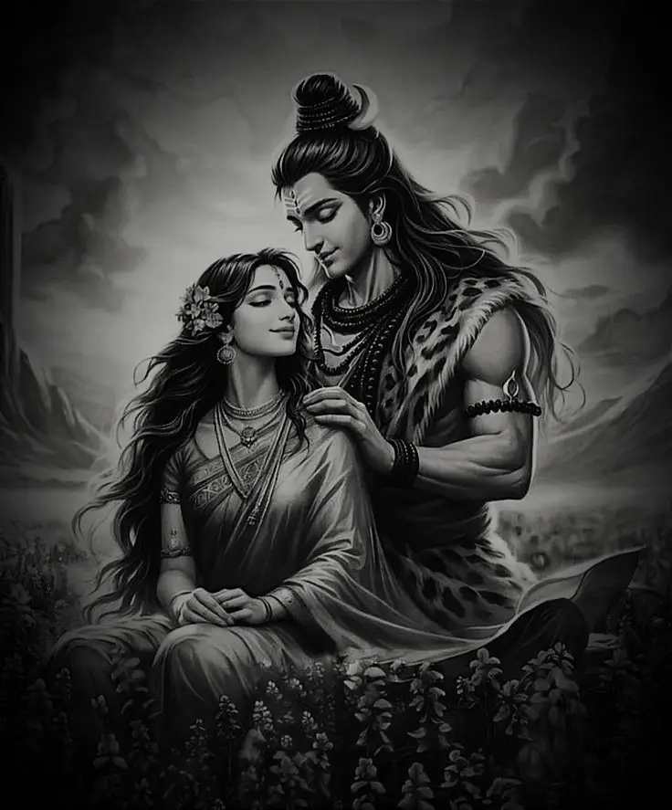 shiv-parvati-couple-romantic-wallpaper