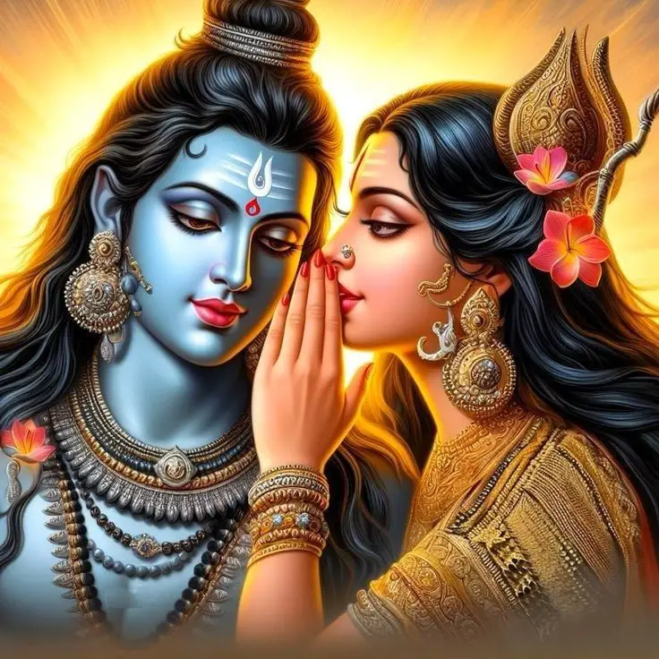 shiv-parvati-cute-dp-hd